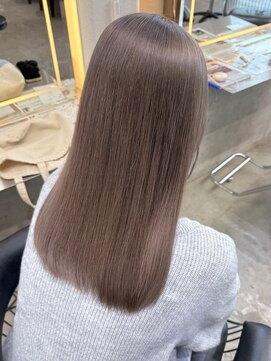 ロンド 表参道店(Lond) イメチェン/ピンクベージュ/バタフライカット/イメチェン/表参道