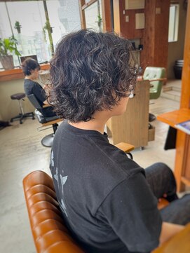 ロルド シェリ(Rold Cheri) 【山本智文】メンズミディアムパーマ