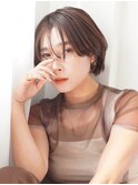 マッシュショート×シースルーバング×大人ショート