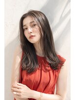 アッシュ 学芸大学店(Ash)&nbsp;ロング/大人女性/モカベージュ/髪質改善カラー/脱白髪染め