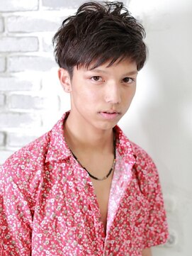 エスヘアー 名古屋 金山(es hair) 20代30代メンズソフトツーブロックビジネス大人カッコイイ