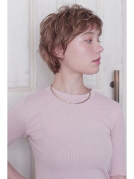 ネオリーブエクラ 上野御徒町店(Neolive eclat) フレンチショートスタイル　アースカラー