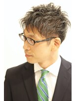 ヘアーアンドグルーミング ヨシザワインク(HAIR&GROOMING YOSHIZAWA Inc.) [ヨシザワ人形町]ツーブロビジネスエアリー毛束感