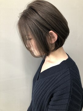 ジーナ 梅田(Zina) ボブ×グレージュ