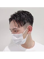 パール(PEAR+L)&nbsp;男のセンターパートスタイル