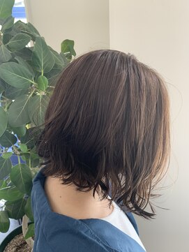 セットアップ 倉敷中庄店(SET-UP) 切りっぱなしナチュラルボブ