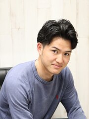 【ヨシザワ横浜】30代40代谷原章介風オトナふんわりパーマ