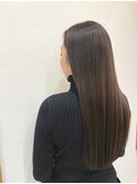 【縮毛矯正でサラサラヘア】