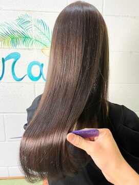 ナチュラ(natura) 【 髪質改善】リンゴ幹細胞 × Xトリートメント カラー