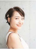 ショート×アイロン×ピンアレンジ