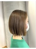 切りっぱなしボブ/kana