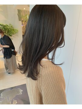 オブ ヘアー 自由が丘 ウエスト(Of HAIR WEST) 透明感カラーオリーブベージュ/アッシュオリーブ/アースカラー