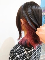 モリオ フロム ロンドン イオンモール 熊本店(morio FROM LONDON)&nbsp;【morio熊本】ピンクインナーカラー.F