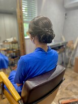 ベルトオブヴィーナス(Belt of venus)&nbsp;艶シニヨンアレンジ