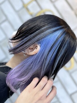 ラビスモア(Lovis moa) 魅力倍増カール/セミディ/シアーカラー/ダークアッシュ/姫カット