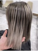 【白髪手術】グレーバレイヤージュ/白髪ぼかし/ハイライト