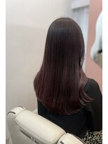 シーヤ(Cya) 髪質改善/ダメージレス/イルミナカラー/ルビーベージュ