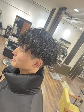 ヘアープロポーザー ラグ(hair proposer Leggu) 波巻きスパイラル×メンズマッシュ/刈り上げあり/大分メンズ