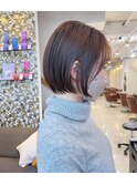 髪型のもちがいい丸みショートボブ　【成田】 横浜