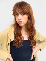 ベンジー 名駅店(benji)&nbsp;レイヤーロング　ミストバング　マロンベージュ