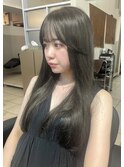 超暗め透明感オリーブベージュグレージュ