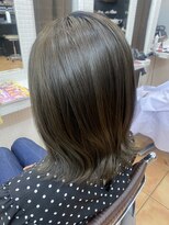 インパークス 町屋店(hair stage INPARKS)&nbsp;外ハネボブ・オリーブグレージュ