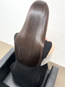 イオエ 三宮(ioe) 黒髪/前髪/こなれミディ/イメチェン/ボブルフ/髪質改善/ワンレン