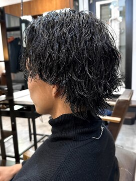 アイリーヘアデザイン(IRIE HAIR DESIGN) 【IRIE HAIR福岡】サーフカール×黒髪