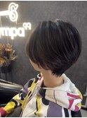 ショート/大人ショート/ハンサムショート/束感/30代
