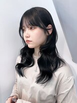 アイティー バイ アルバム 浦和店(IT by ALBUM)&nbsp;顔周りレイヤーくびれヘアロング_ba536291