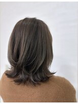 エヌプラス ヘアー(N+ hair)&nbsp;馴染ませハイライトカラー　レイヤーカット