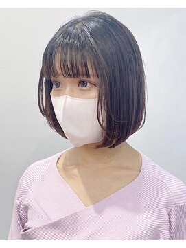 モリオフロムロンドン 松戸店(Morio from London) 【モリオ松戸　石山】大人可愛い内巻きナチュラルボブ20代30代