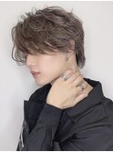 ニュアンスパーマ 毛流れスタイル ミディアム MOMO