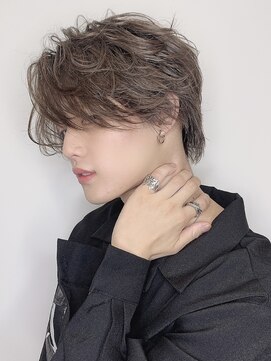 ユーフォリア 渋谷グランデ(Euphoria SHIBUYA GRANDE) ニュアンスパーマ 毛流れスタイル ミディアム MOMO