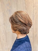 ヘアートゥリース 武蔵小杉店(hair trees)&nbsp;ハイライト 白髪ぼかし