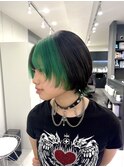 ポイントカラー×ウルフ