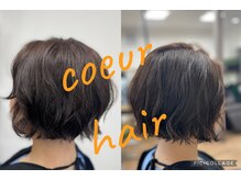 クール(coeur)の雰囲気（ミニボブ～外国風に～）