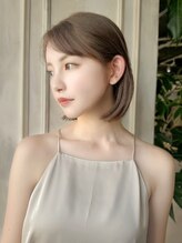 【似合わせによる透明感カラー♪】◆当店大人気の低刺激カラー◆透明感カラー