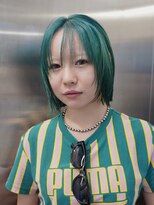 コードプラスリム(CODE+LIM)&nbsp;ハイトーン/ボブ／ボブレイヤー／ブリーチ／グリーン