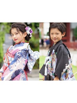 【七五三/下見予約￥0 】当日のご予約ＯＫ！お子様と一緒にお母様の着物も下見しませんか？