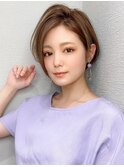 【AFLOAT福岡】小顔前髪なしひし形レイヤーカット