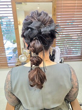 フラココ 荻窪店(hurakoko trico) 20代/30代/お呼ばれドレスヘア/編み下ろし/ヘアアレンジ