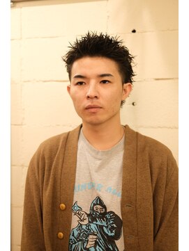 ランプ 代官山(the lamp) メンズアップバング 刈り上げスパイキーショート