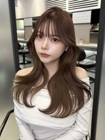 リリー(Lilley)&nbsp;【アラキユウカ】オリーブベージュ/レイヤーカット