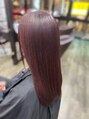 シエル 那覇店(CIEL) 初カラーにオススメ透明感カラーピンクブラウン☆*。