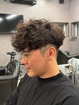 リッチブランドアンドコー(Rich Brand&Co) スパイキーショート フェード スペインカール ルーズパーマ