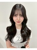 顔まわりの動きが可愛い“韓国レイヤー”