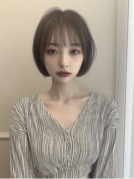 レア 渋谷(Le'a) 【Ｌｅ’ａ】ボブ　グレージュカラー010