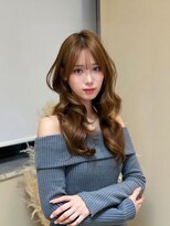 ロンドガーネット 池袋(Lond garnet)&nbsp;オリーブグレー/レイヤーカット/黒髪/マロンベージュ/池袋