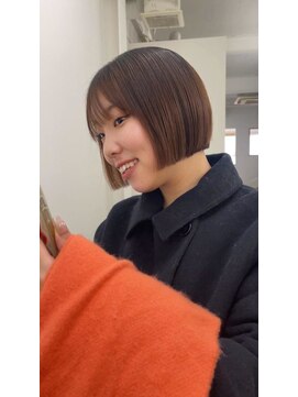 エンドリンク(endlink) ベリーショートハンサムショートショートヘアタッセルボブ